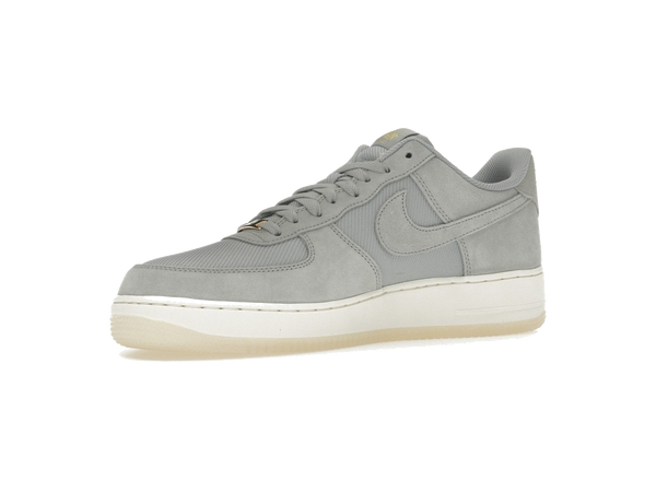 Nike Air Force 1 Low '07 LV8 Light Smoke Grey Metallic Gold Pale Ivory