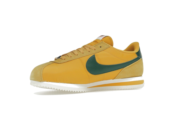 Nike Cortez Textile Yellow Ochre Gorge Green (Women's)