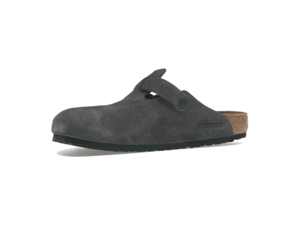 Birkenstock Boston Suede Velvet Grey