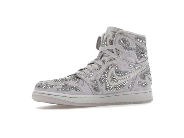 Jordan 1 Retro High OG Swarovski Vast Grey (Women's)
