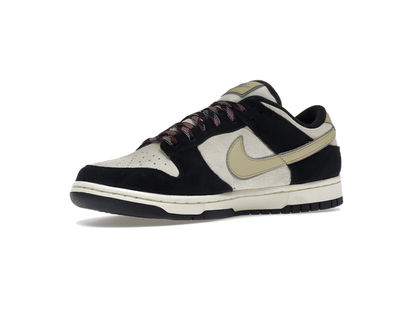 Nike Dunk Low LX Black Suede Team Gold (Women's)