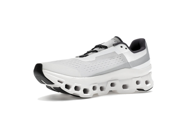 On Running Cloudmonster White Black (Women's)