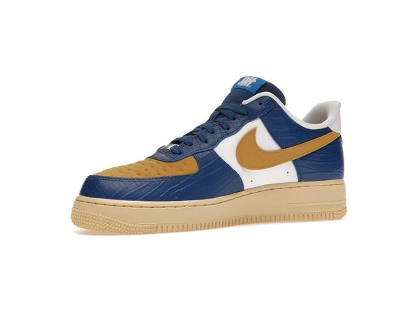 Nike Air Force 1 Low SP Undefeated 5 On It Blue Yellow Croc