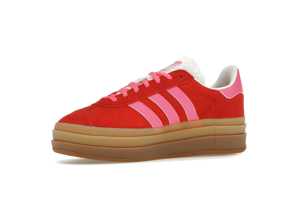 adidas Gazelle Bold Collegiate Red Lucid Pink (Women's)