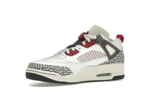 Jordan Spizike Low Sail Anthracite Coconut Milk Varsity Red