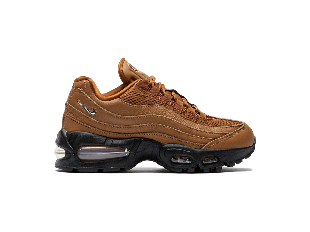 Nike Air Max 95 Big Bubble Light British Tan Jewel Swoosh (Women's)
