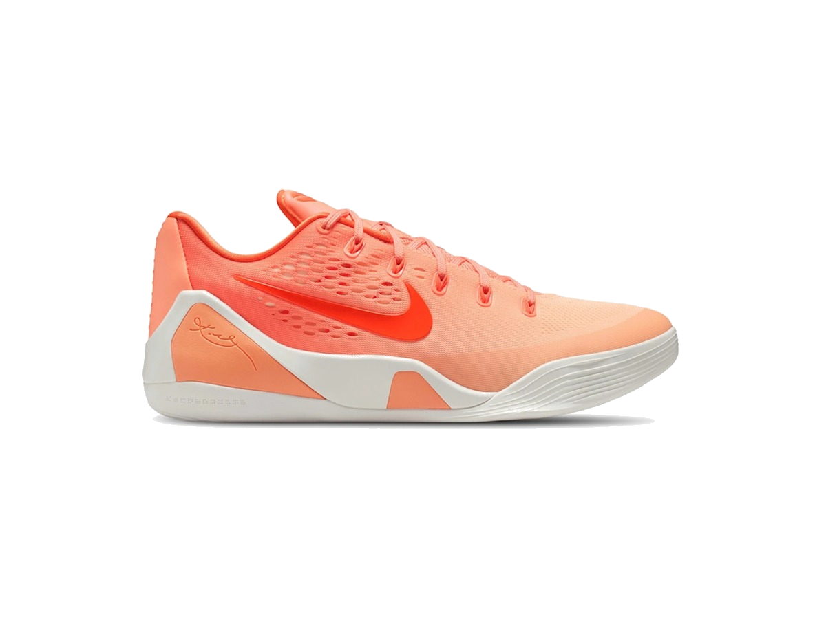 Nike Kobe 9 Low Protro Orange Frost Brilliant Orange Summit White Ice Peach